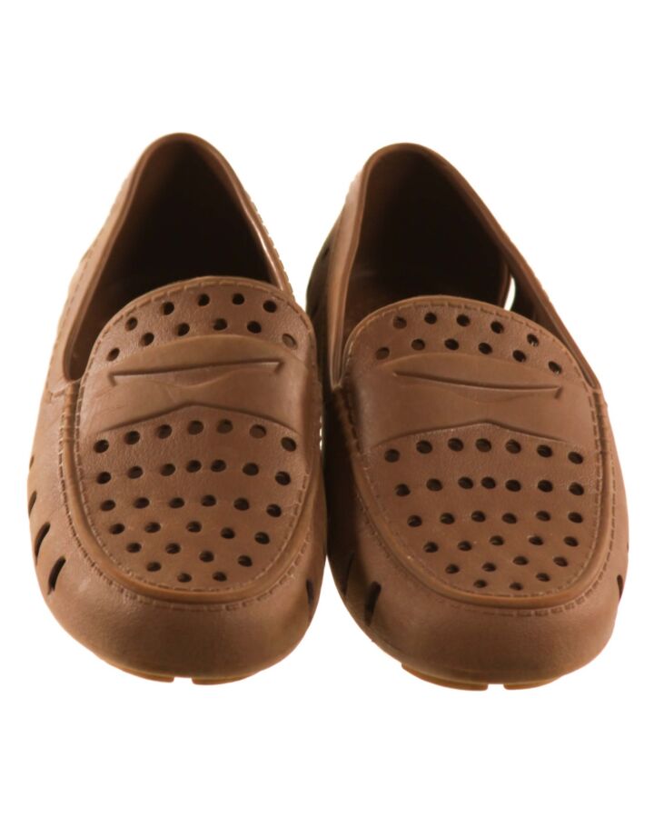FLOAFERS BROWN WATER SHOES  *EUC SIZE CHILD 2