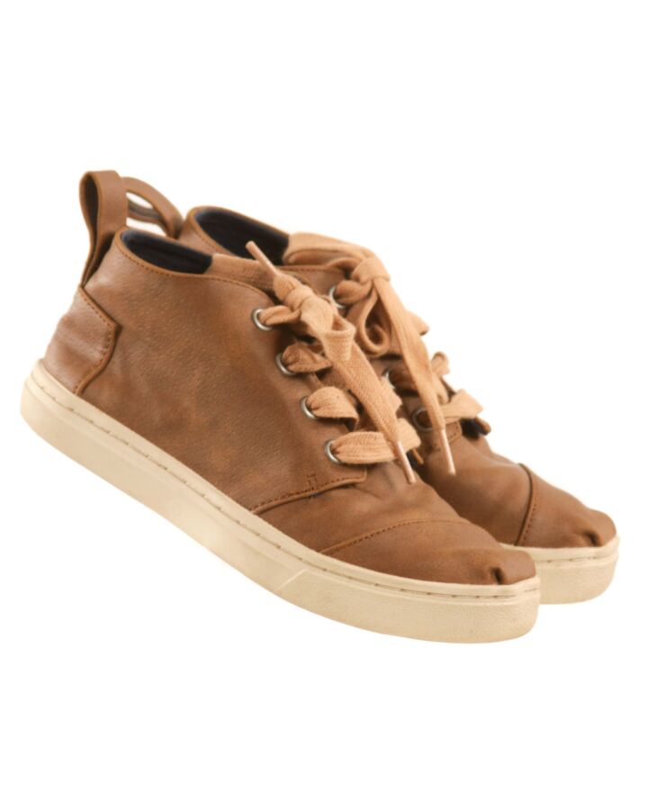 TOMS BROWN SHOES  *VGU SIZE TODDLER 13