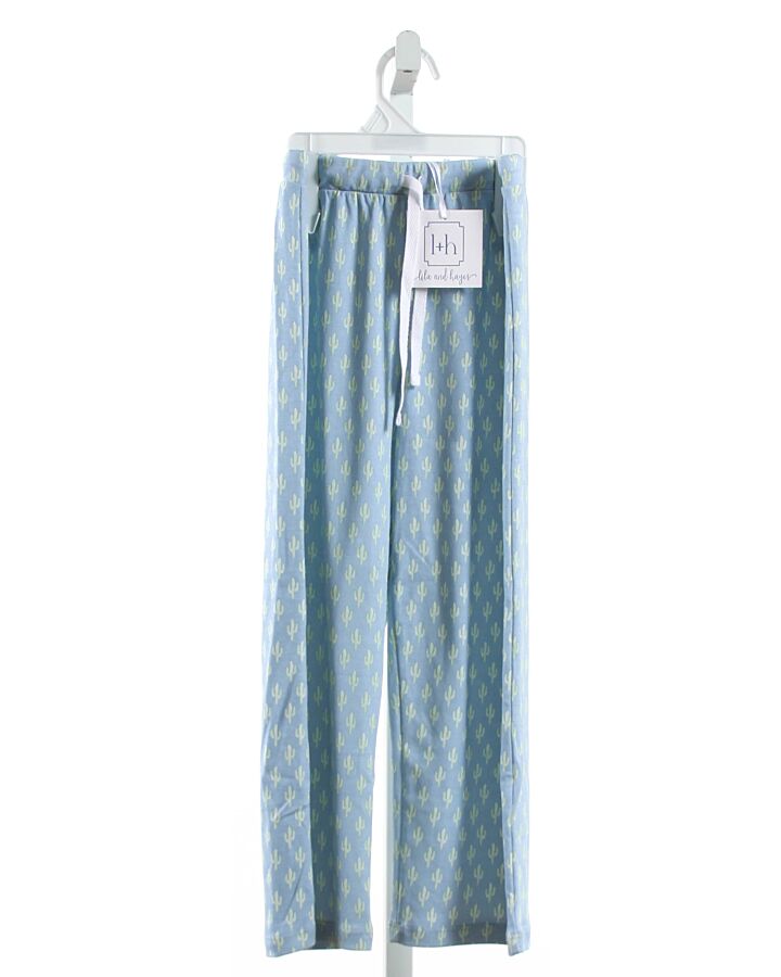 LILA + HAYES  BLUE  PRINT  LOUNGEWEAR