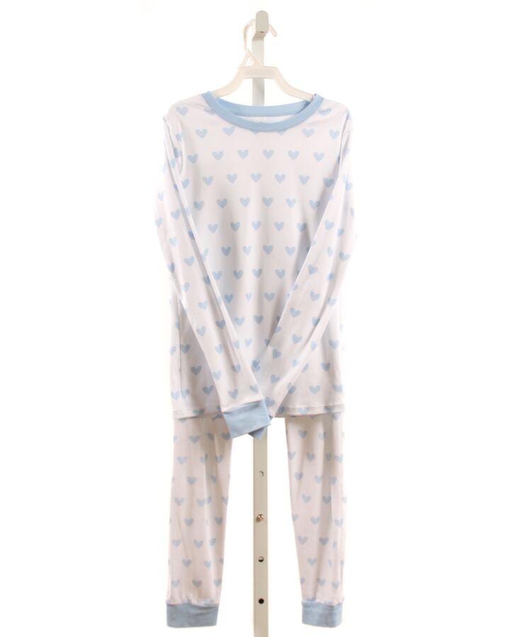 LAKE PAJAMAS  LT BLUE  PRINT  LOUNGEWEAR
