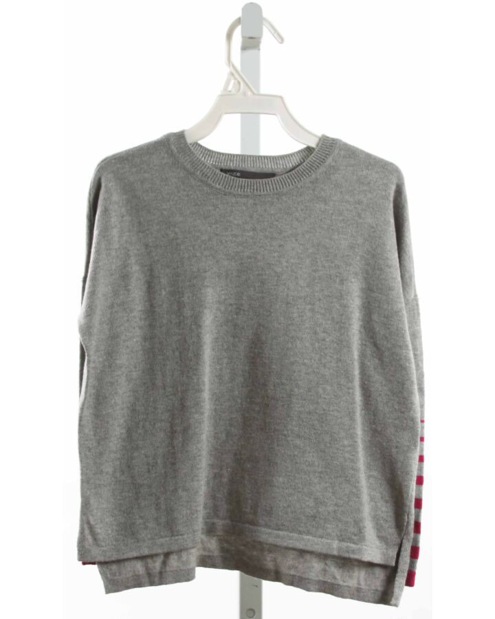 VINCE  GRAY    KNIT LS SHIRT