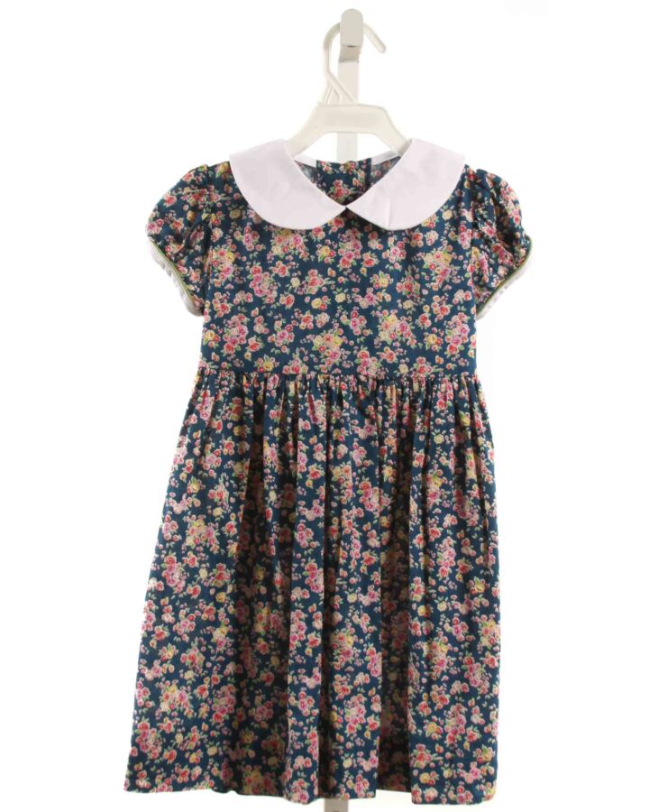 LITTLE ENGLISH  NAVY  FLORAL  DRESS