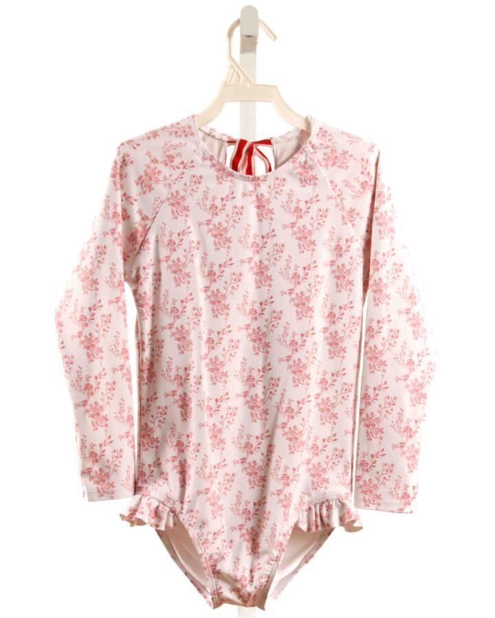 MINNOW  PINK  FLORAL  1-PIECE SWIMSUIT