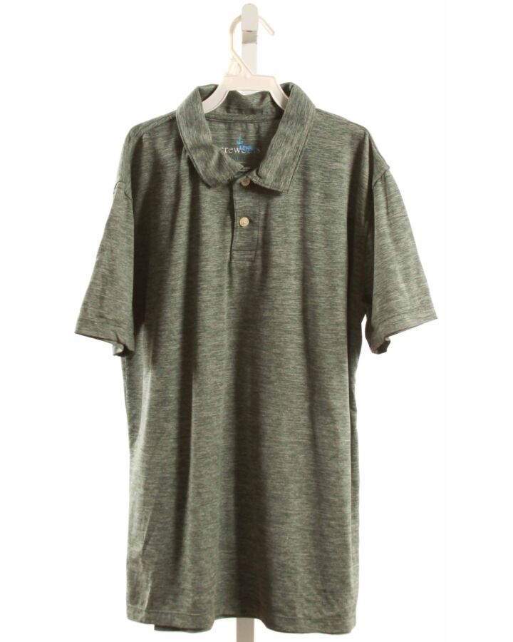 CREWCUTS  FOREST GREEN    KNIT SS SHIRT