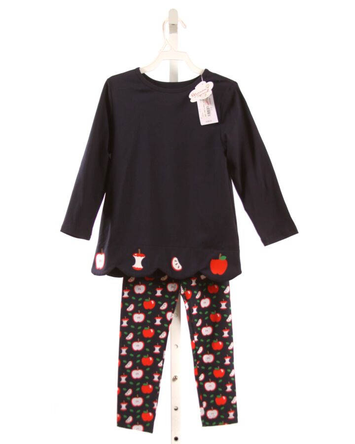 FLORENCE EISEMAN  NAVY  PRINT  2-PIECE OUTFIT