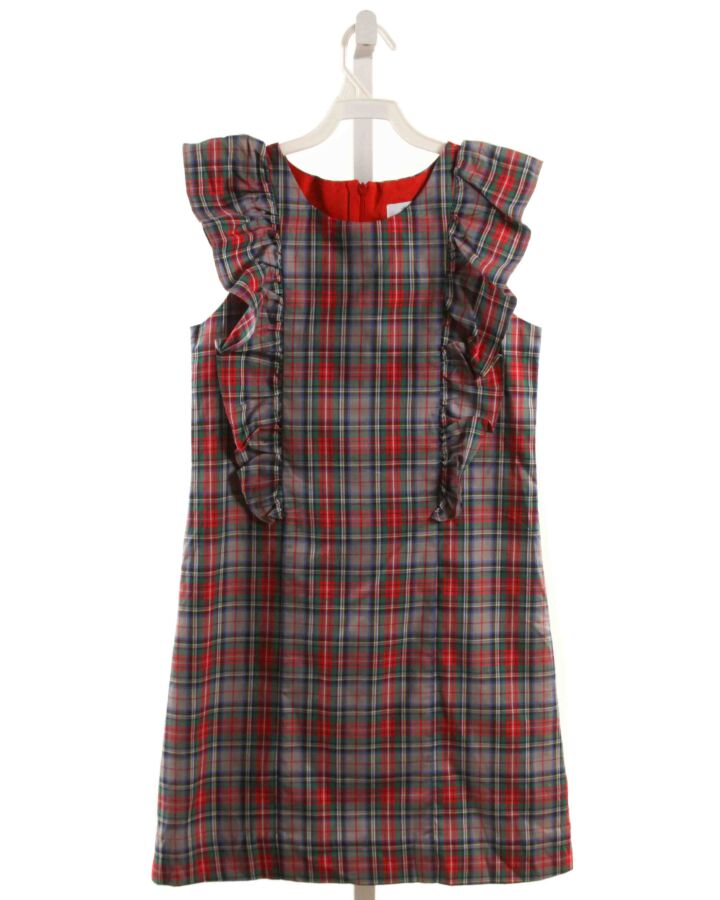 FLORENCE EISEMAN  RED  PLAID  DRESS