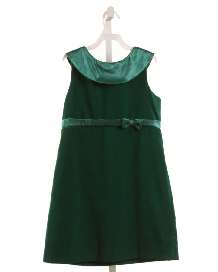 FLORENCE EISEMAN  GREEN VELVET   PARTY DRESS
