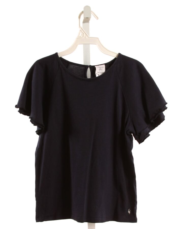 CARREMENT BEAU  NAVY    KNIT SS SHIRT