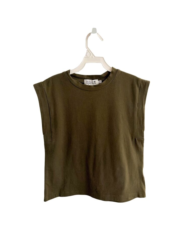 MOLLY BRACKEN  FOREST GREEN    SLEEVELESS SHIRT