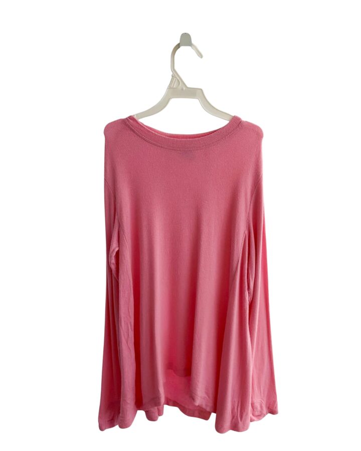ATHLETA GIRL  HOT PINK    KNIT LS SHIRT