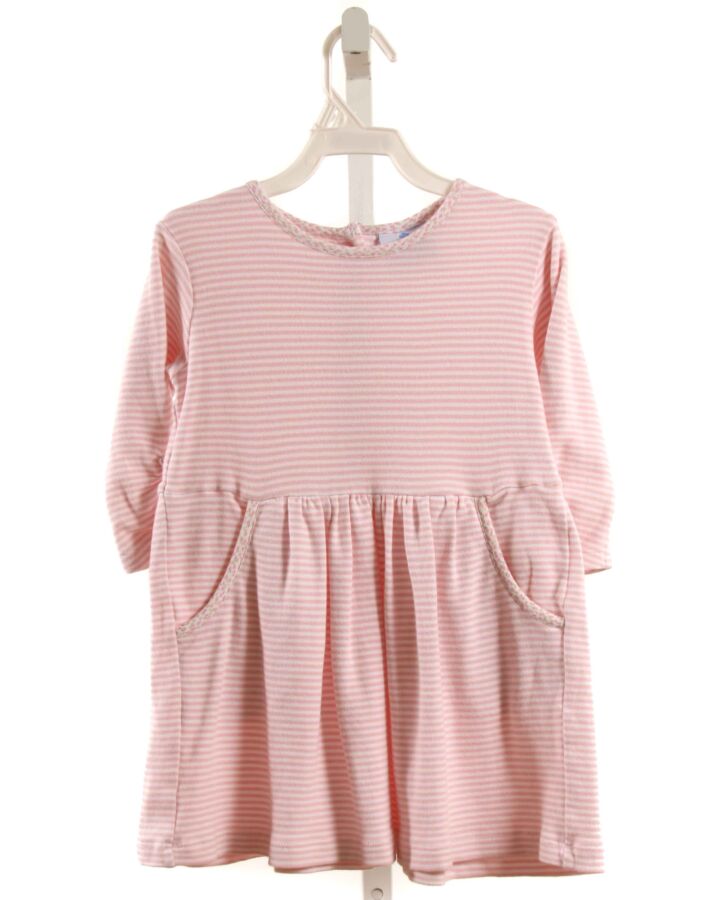 EYELET & IVY  PINK  STRIPED  KNIT LS SHIRT