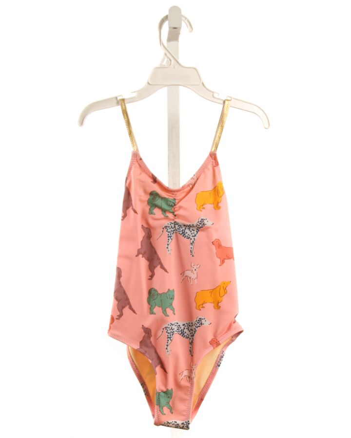 PINK CHICKEN  PINK   PRINTED DESIGN 1-PIECE SWIMSUIT