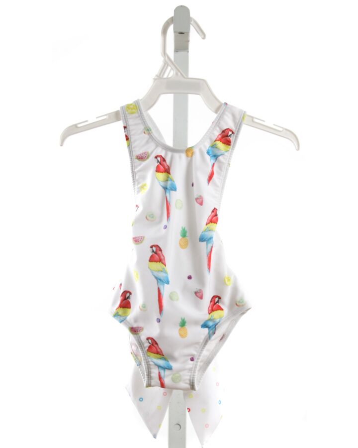 SAL & PIMENTA  WHITE  PRINT  1-PIECE SWIMSUIT