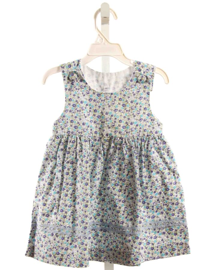 NO TAG  BLUE  FLORAL  DRESS
