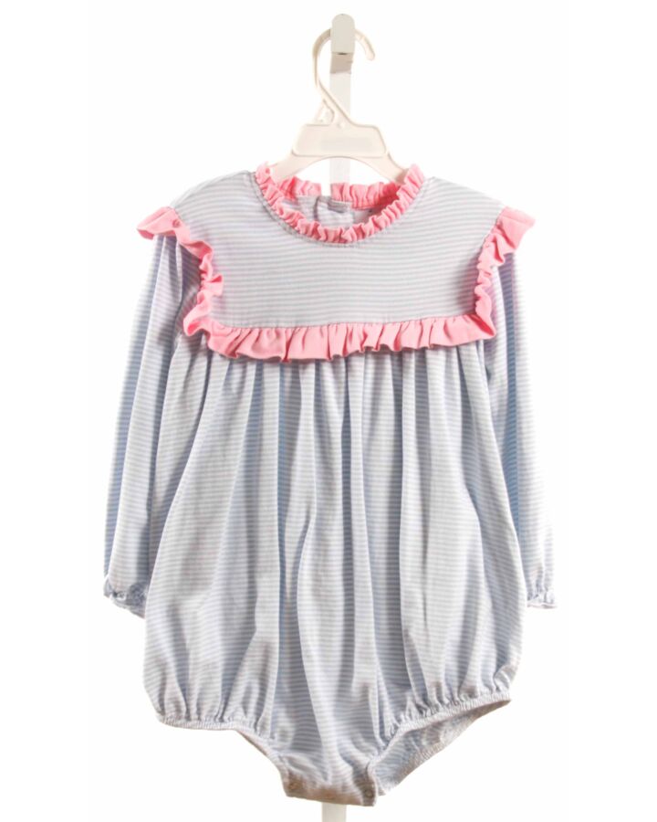 STITCHY FISH  BLUE  STRIPED  KNIT BUBBLE