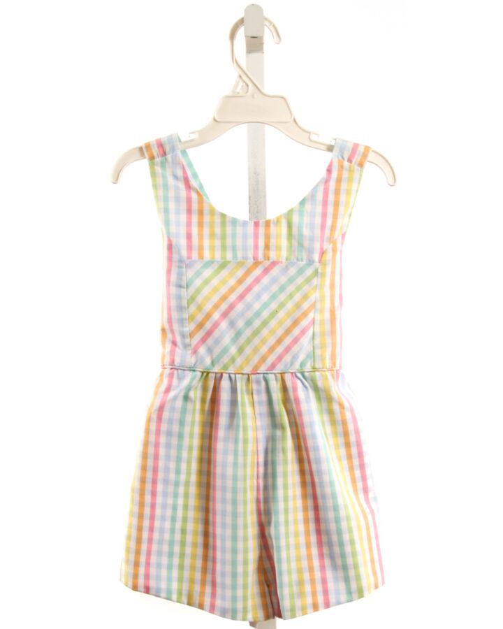 THE BEAUFORT BONNET COMPANY  PINK  GINGHAM  ROMPER