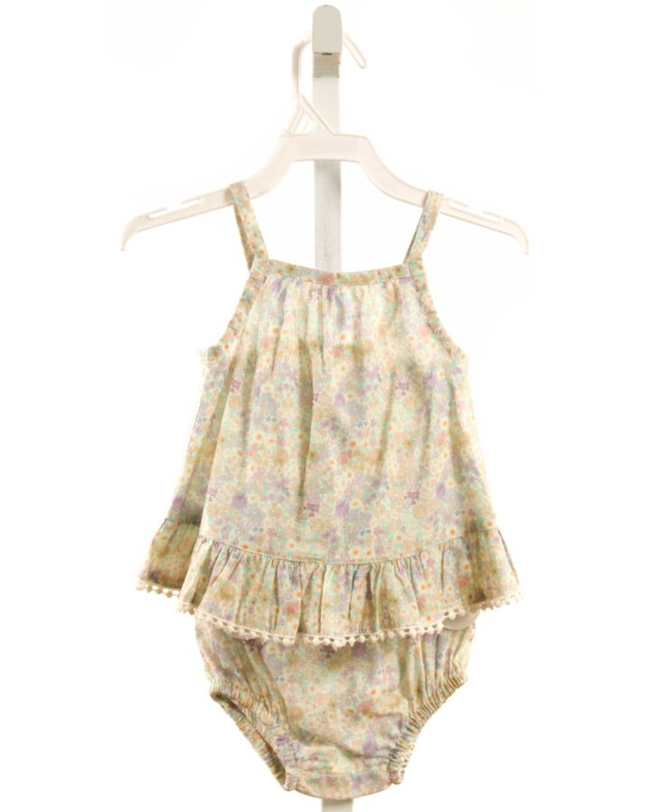 JAMIE KAY  YELLOW  FLORAL  2-PIECE OUTFIT