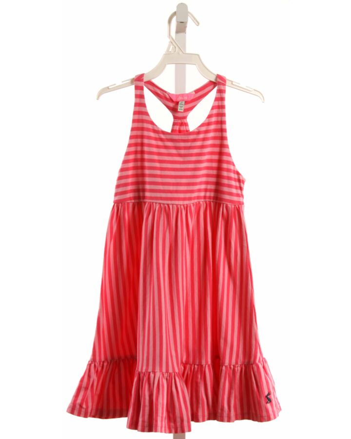 JOULES  HOT PINK  STRIPED  KNIT DRESS