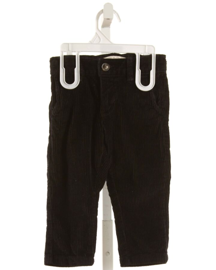 HOPE & HENRY  BLACK CORDUROY   PANTS