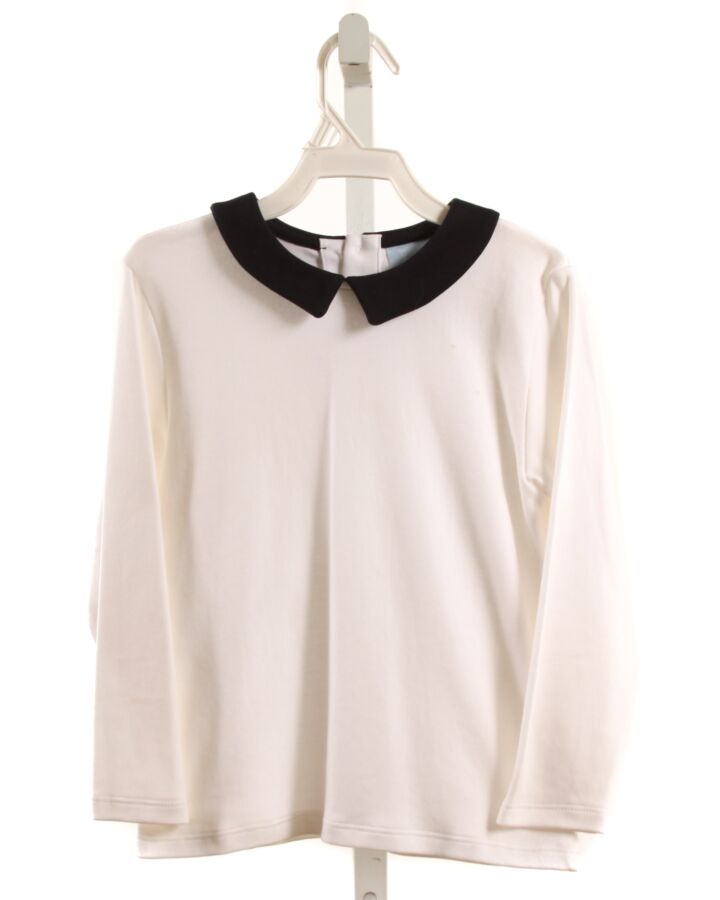 BELLA BLISS  WHITE    KNIT LS SHIRT