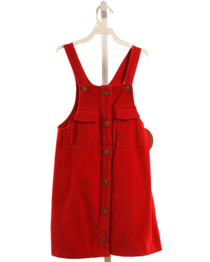 BISBY BY LITTLE ENGLISH  RED CORDUROY   DRESS