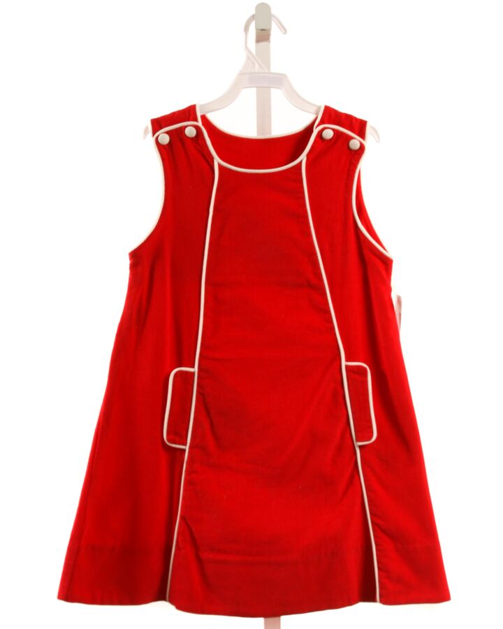 LULLABY SET  RED CORDUROY   DRESS