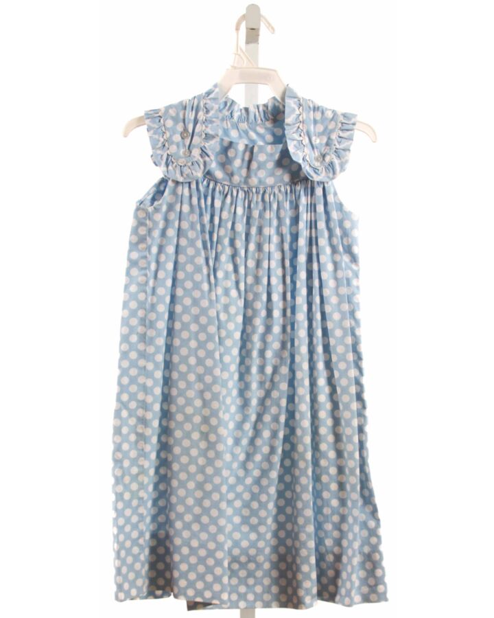 LULLABY SET  LT BLUE  POLKA DOT  DRESS