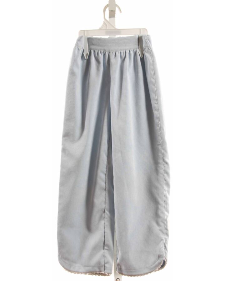 ALICE KATHLEEN  LT BLUE CORDUROY   PANTS WITH PICOT STITCHING