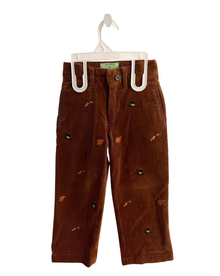 CASTAWAY  BROWN CORDUROY   PANTS