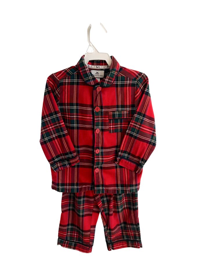 PETITE PLUME  RED  PLAID  LOUNGEWEAR