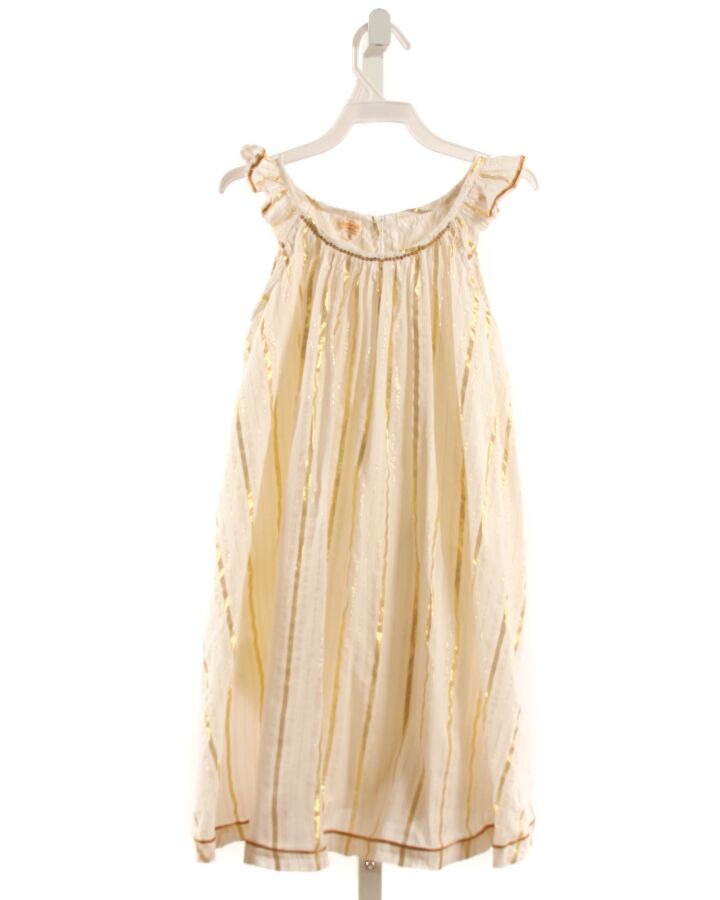 ALMIRAH  GOLD  STRIPED  DRESS