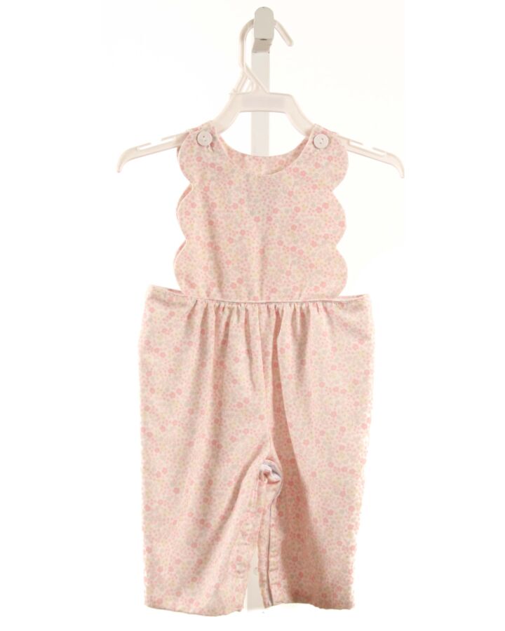 ANAVINI  LT PINK  FLORAL  ROMPER