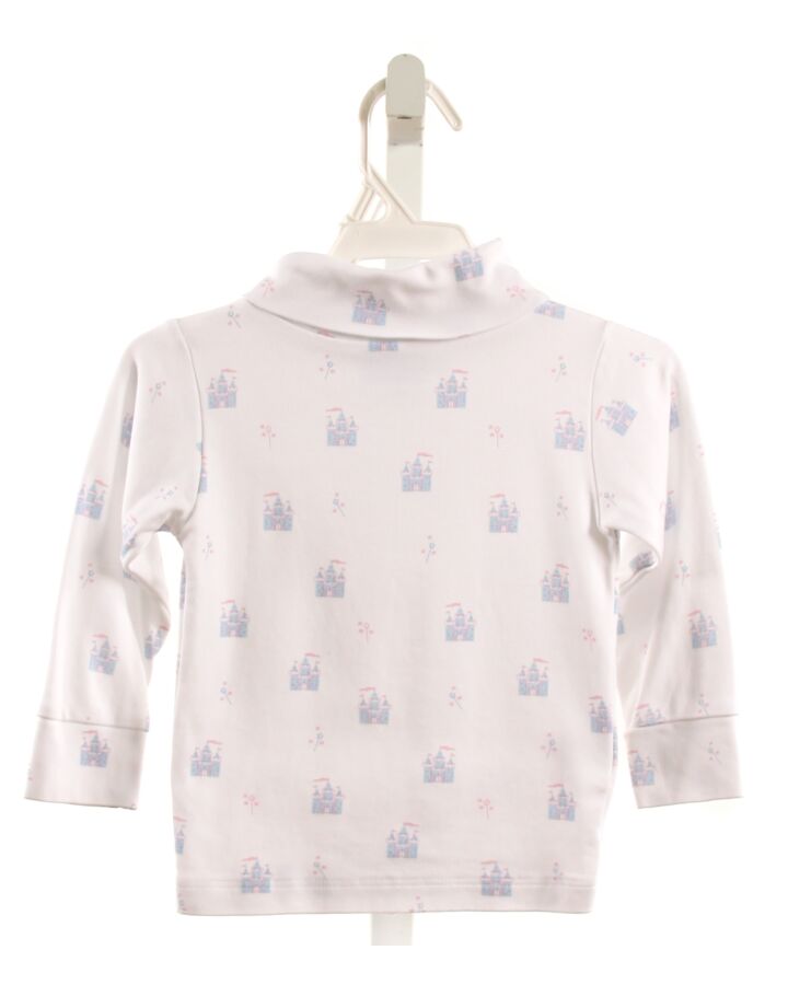 LITTLE ENGLISH  LT BLUE  PRINT  KNIT LS SHIRT
