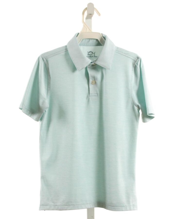 SOUTHERN TIDE  GREEN    KNIT SS SHIRT