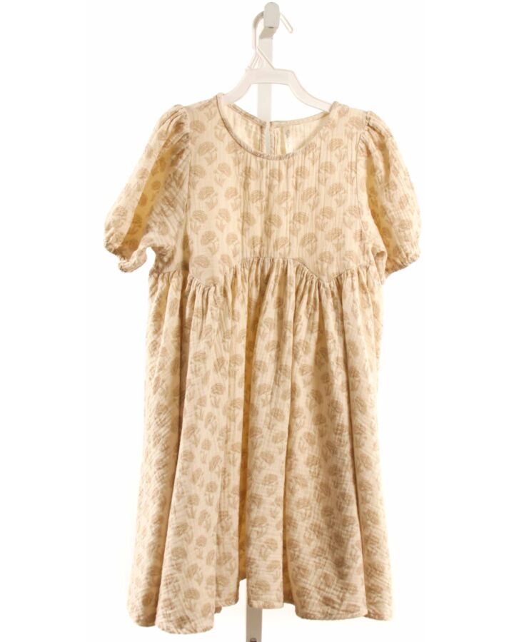 RYLEE & CRU  KHAKI KNIT  PRINTED DESIGN DRESS