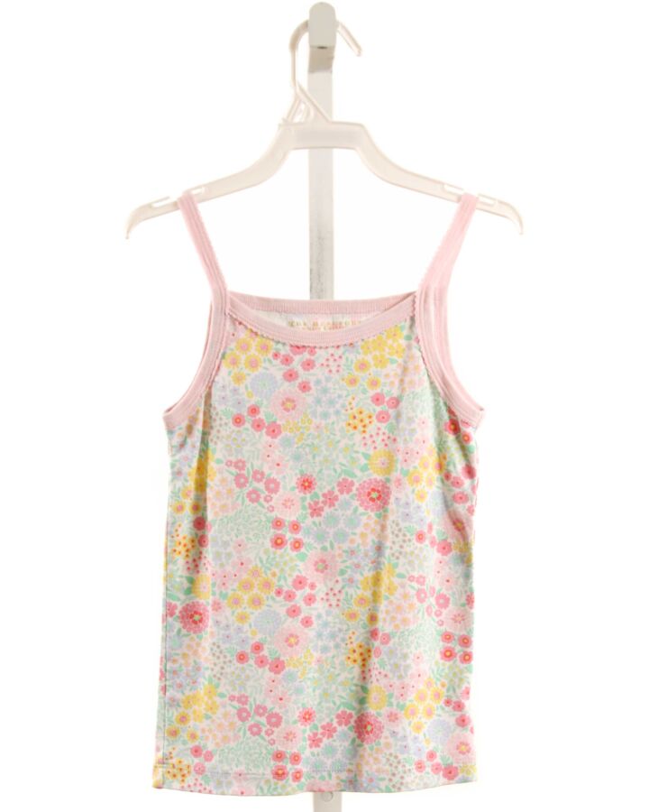 THE BEAUFORT BONNET COMPANY  MULTI-COLOR  FLORAL  KNIT TANK