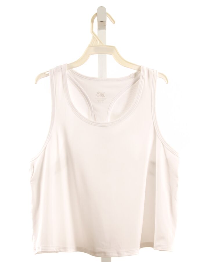ATHLETA GIRL  WHITE    KNIT TANK