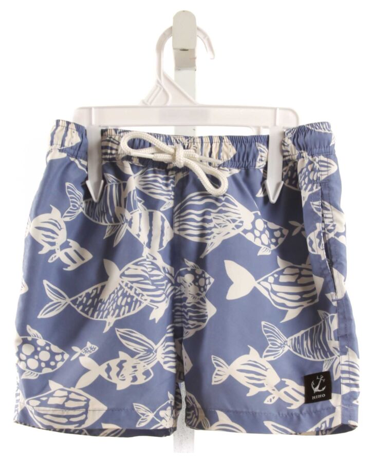 HIHO  BLUE    SWIM TRUNKS