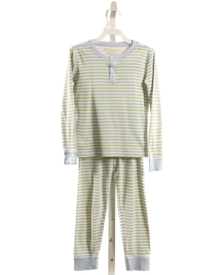 THE BEAUFORT BONNET COMPANY  GREEN  STRIPED  LOUNGEWEAR