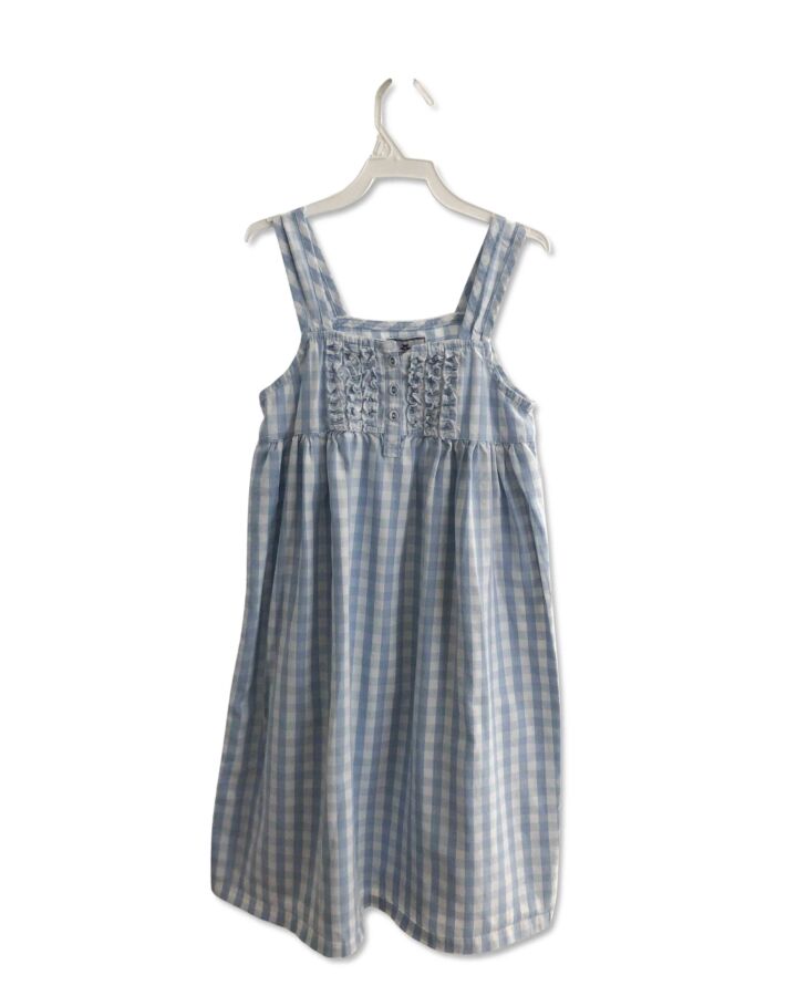 PETITE PLUME  LT BLUE  GINGHAM  LOUNGEWEAR WITH RUFFLE