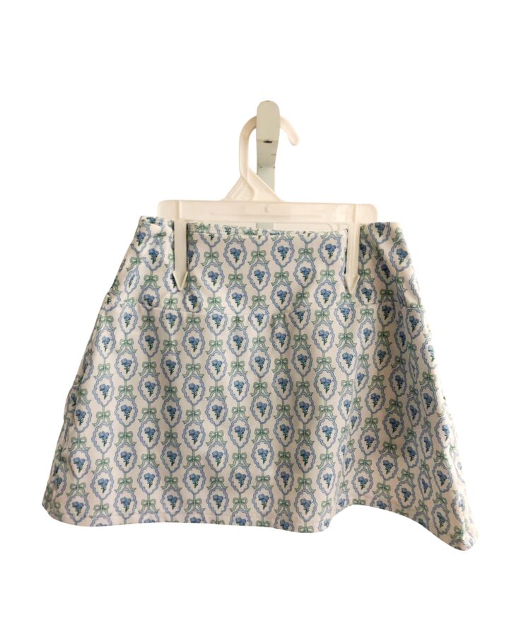 LILA + HAYES  BLUE  FLORAL  SKORT