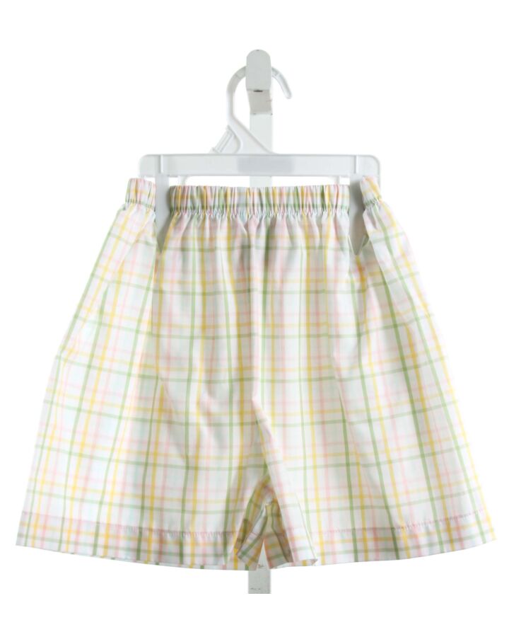 SHRIMP & GRITS  MULTI-COLOR  PLAID  SHORTS