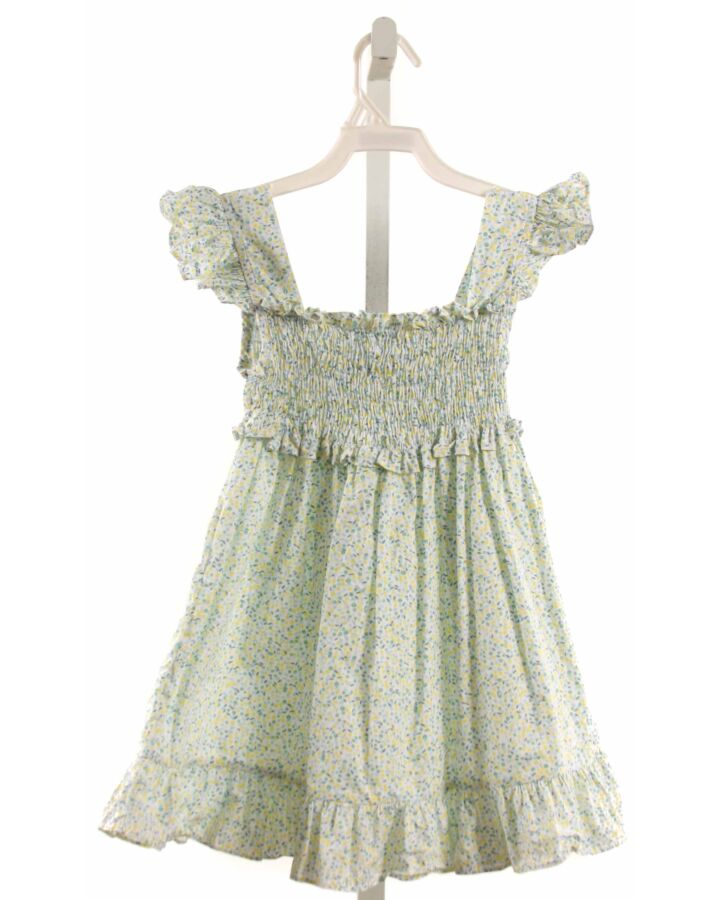 BELLA BLISS  MINT  FLORAL SMOCKED DRESS