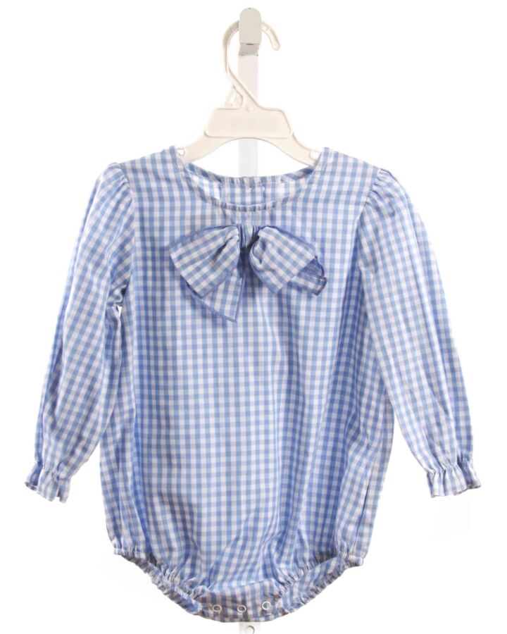THE BEAUFORT BONNET COMPANY  BLUE  GINGHAM  SHIRT-LS