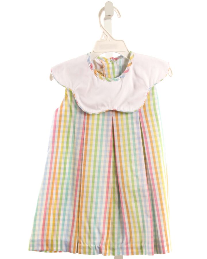 THE BEAUFORT BONNET COMPANY  MULTI-COLOR  GINGHAM  DRESS