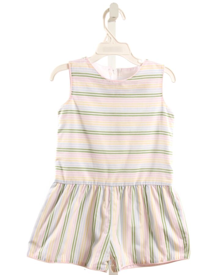 THE BEAUFORT BONNET COMPANY  MULTI-COLOR  STRIPED  ROMPER
