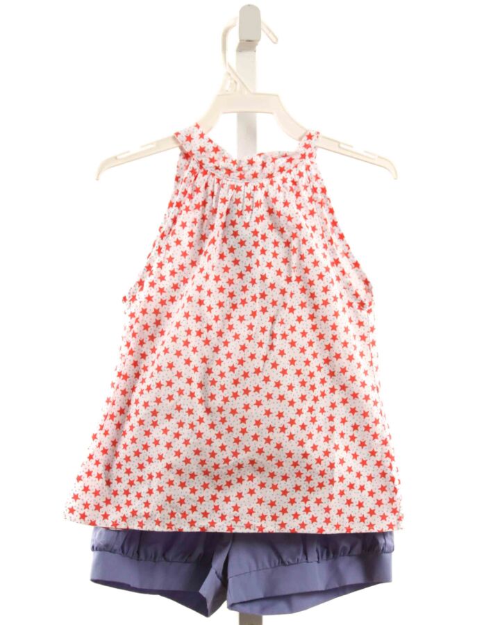 JAMES & LOTTIE  RED   PRINTED DESIGN 2-PIECE OUTFIT