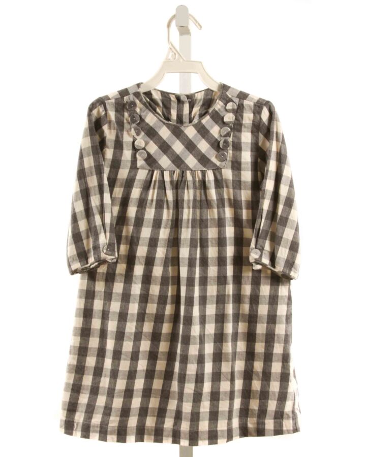 BELLA BLISS  GRAY  GINGHAM  DRESS