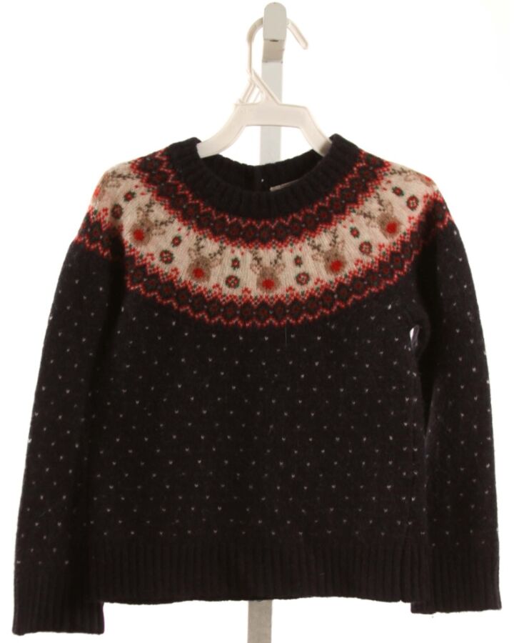 JOJO MAMAN BEBE  NAVY WOOL   SWEATER