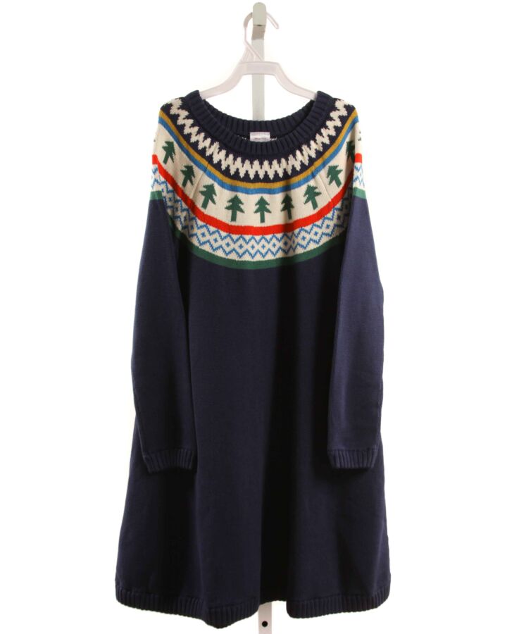 HANNA ANDERSSON  NAVY    KNIT DRESS